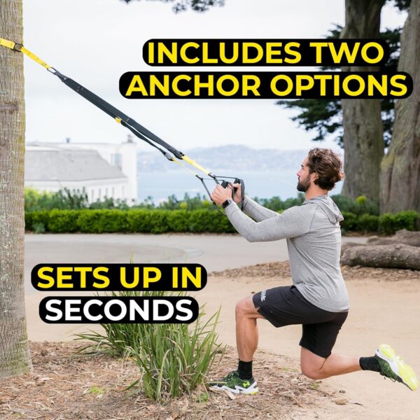 TRX ALL-IN-ONE Suspension Training: Bodyweight Resistance System - Image 7