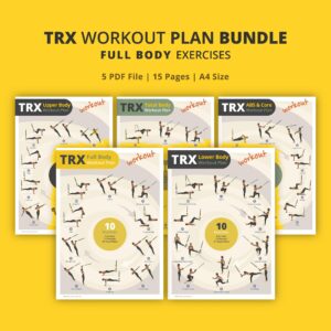TRX Workout Plan Bundle: Full Body Suspension Training (PDF)