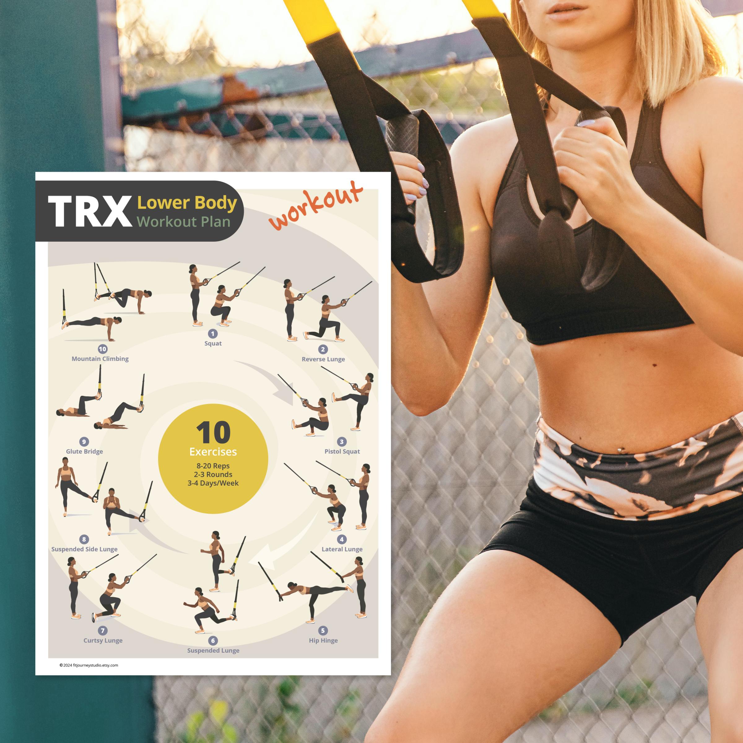 TRX Workout Plan Bundle: Full Body Suspension Training (PDF) - Image 9