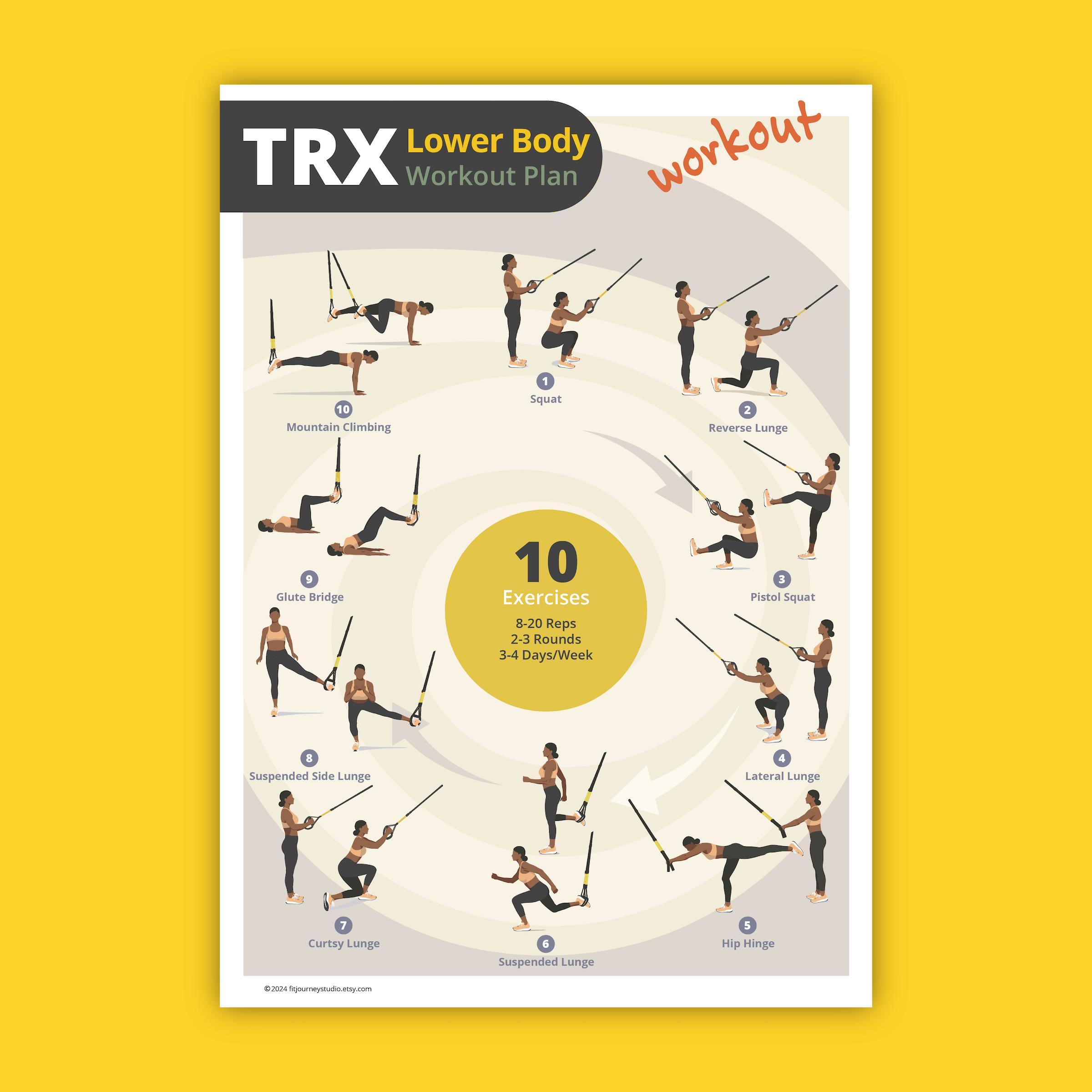 TRX Workout Plan Bundle: Full Body Suspension Training (PDF) - Image 4
