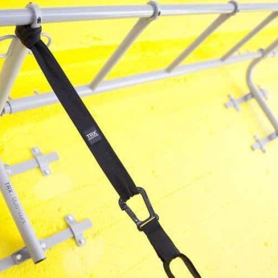 TRX Xtender connected to a mounting bracket